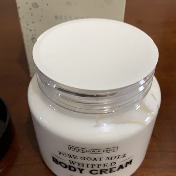 NEW BEEKMAN 1801 Pure Goat Milk Whipped Body Cream - Picture 2 of 2